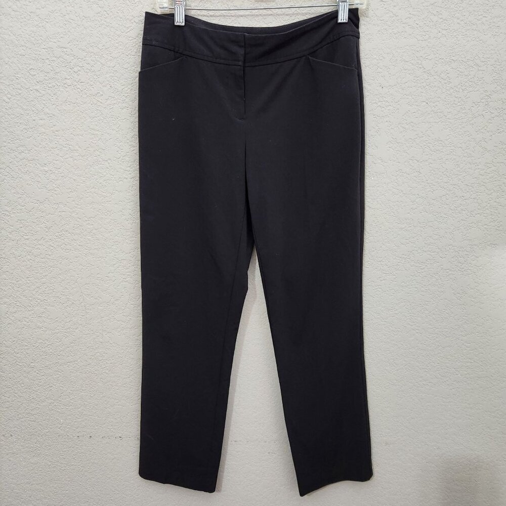 Worthington Pants Petite Modern Fit Black Dress Pants 4P